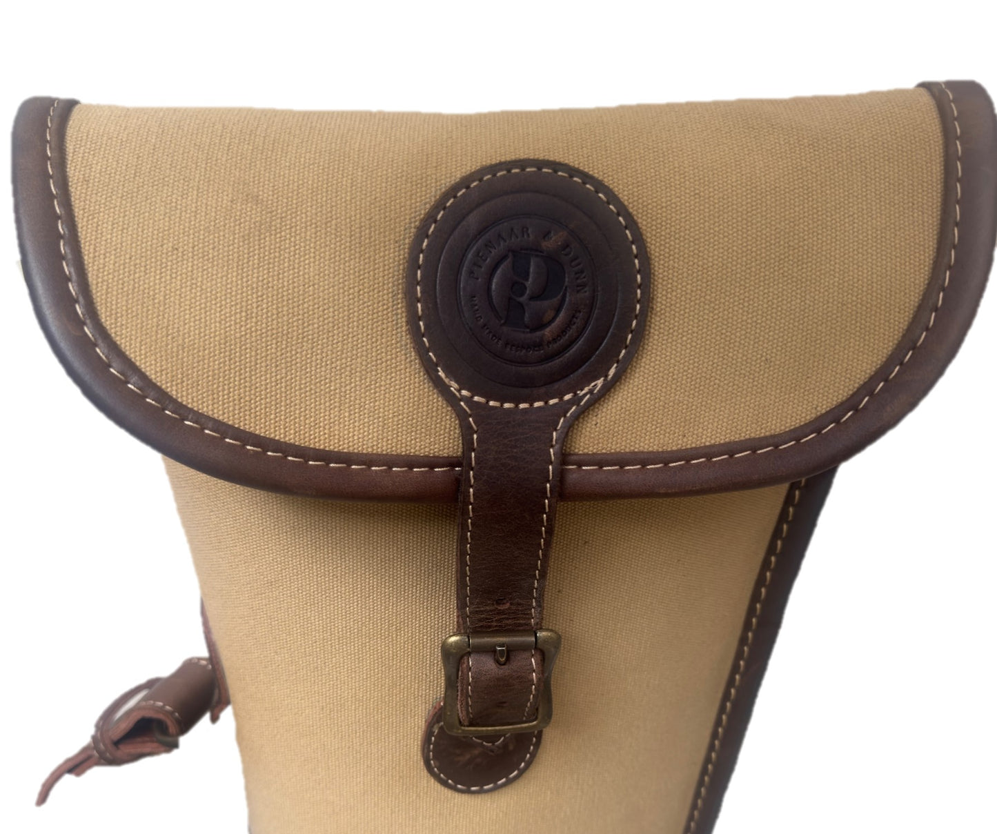 Acasia Canvas & Sheepskin Shotgun Bag