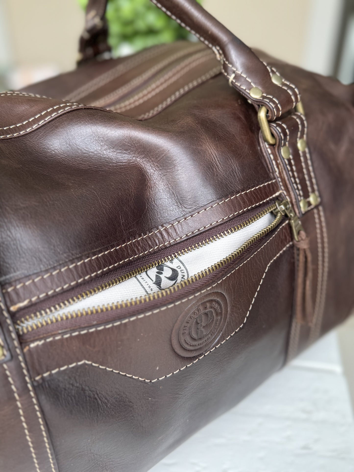 Maisha weekender bag Diesel leather