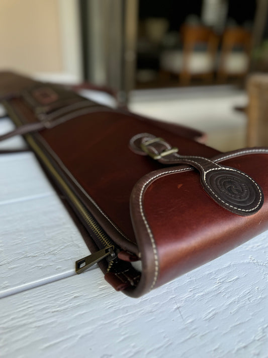 Acasia Leather Shotgun bag with Zip