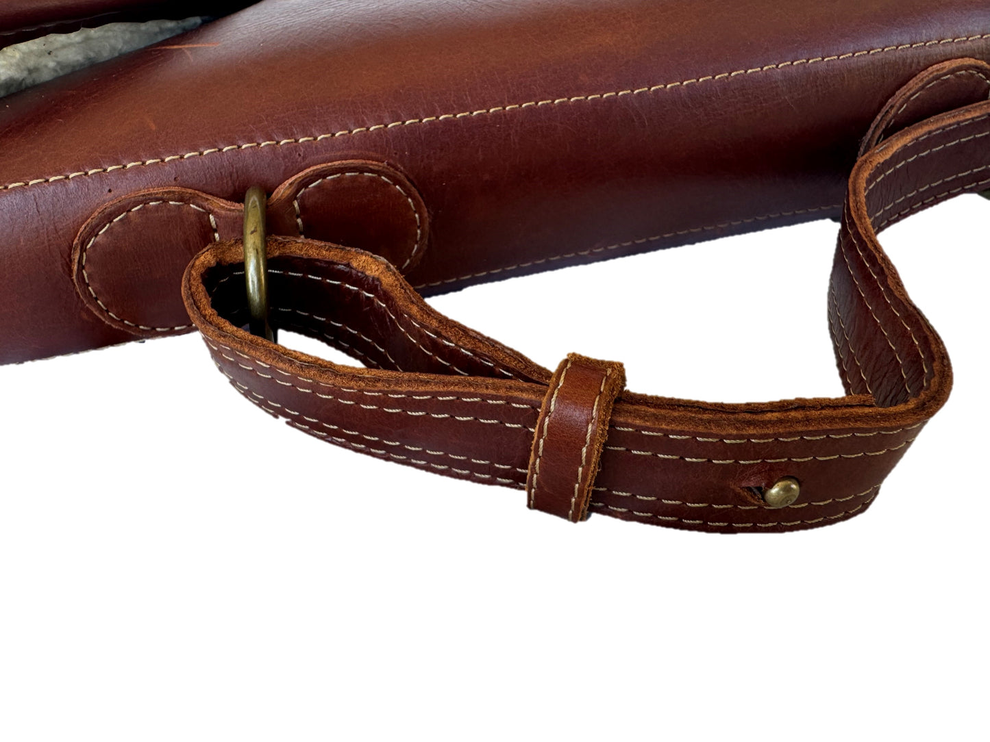 Albizia Shotgun Leather Takedown Bag