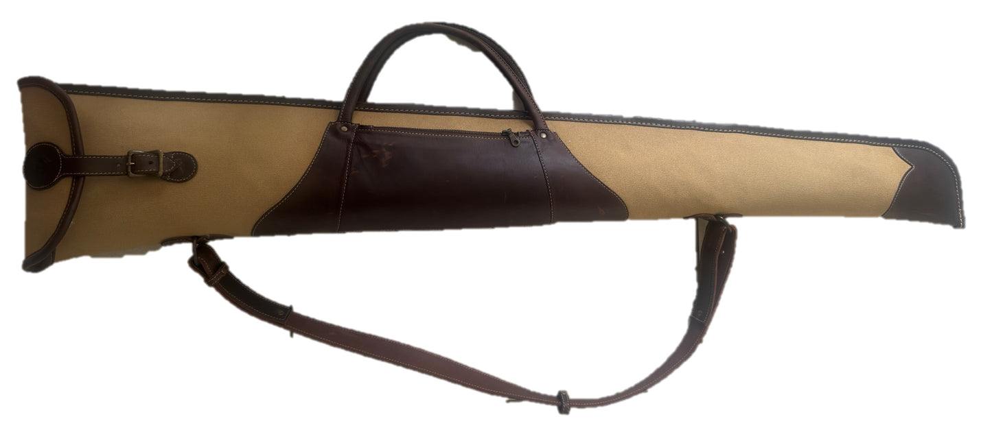 Acasia Canvas & Sheepskin Shotgun Bag