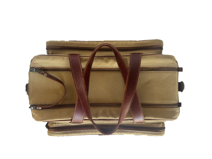 Bushwillow Khaki canvas range bag